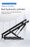 Gas Spring Bed Support Bracket Complete Set for Storage Bed,Tatami-2