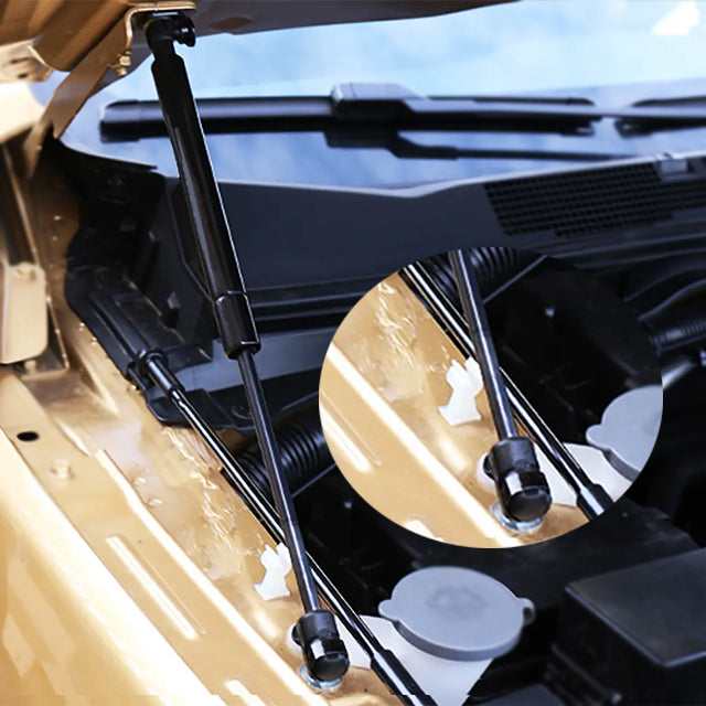 Suitable for Mitsubishi 2018+ Triton hood hood hydraulic rod with support rod gas spring