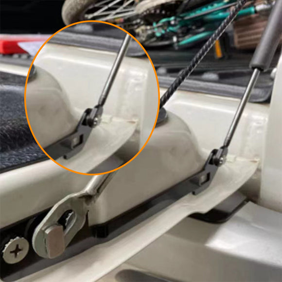 Mitsubishi TRITON L200 tailgate hydraulic rod modified tailgate downward flip-down damper gas spring support rod