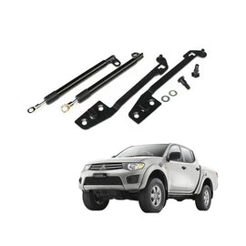 Mitsubishi TRITON L200 tailgate hydraulic rod modified tailgate downward flip-down damper gas spring support rod
